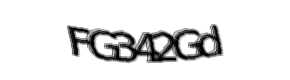 Security check image, please type the characters shown